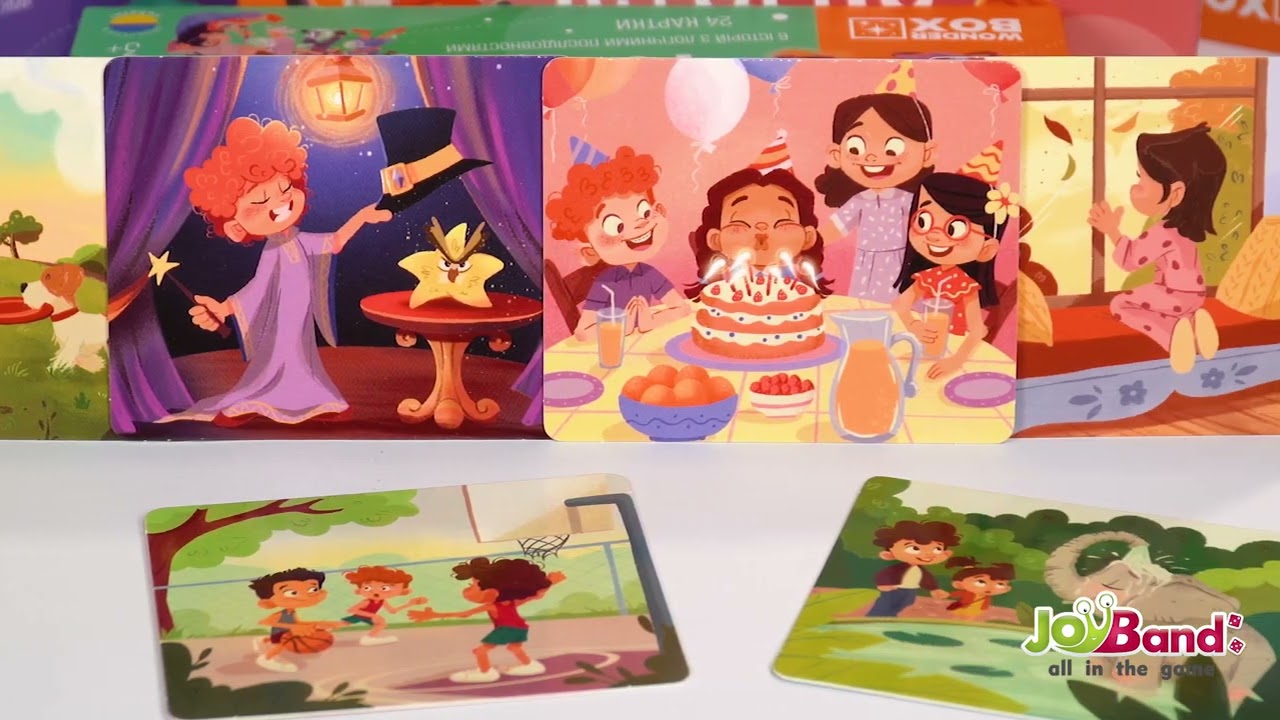 Набір логічних карток JoyBand Розкажи історію. Серія №4 (WB104)