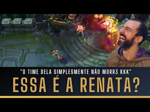 ELA REVIVE 3 VEZES NA MESMA LUTA! JOGADAS ABSURDAS DA NOVA CAMPEÃ DO LOL, SUPER BALANCEADA KKK