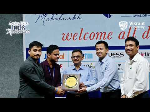 Aspire Expo Job Mahakumbh 2025 at Vikrant University, Gwalior