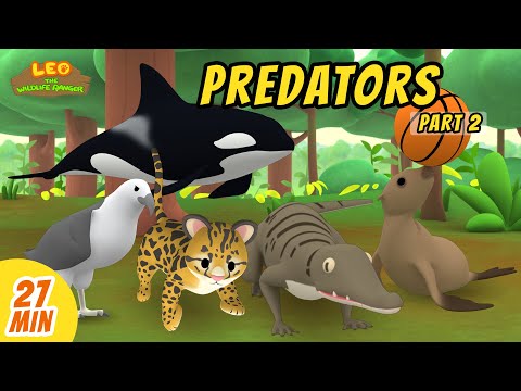 Predators Minisode Compilation (Part 2/2) - Leo the Wildlife Ranger | Animation | For Kids