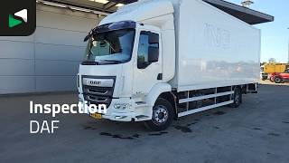 شاحنة مقفلة DAF LF 260 LF 4X2 NL-truck APK 16tonner 2000kg Tailgate Automatic Eu | صورة 4 - Autoline