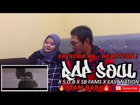 WOW ! BUCIN DENGARKAN INI | REACTION ! RAP SOUL - DIAM BABY