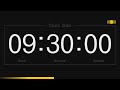 9 hours 30 minutes alarm timer countdown basic 1080p