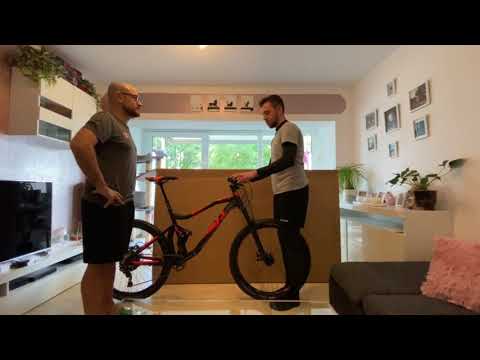 Fahrrad XXL Unboxing - Raymon SevenTrailray 8.0 - 2019 - 27,5 Plus Zoll - Fully