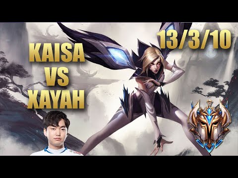 DWG Nuclear Kaisa Adc Vs Xayah - EUChallenger Patch 9.21