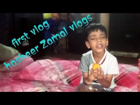 Rat k 3 bajey dono bachey fruit khare Hain #Hasheer zamal #vlogs