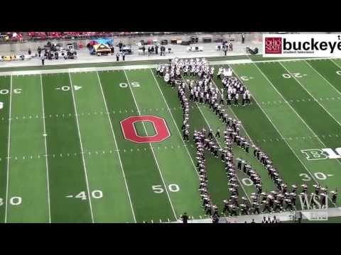 Ohio State Marching Band Moonwalk "Michael Jackson Tribute"