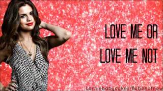 Selena Gomez &amp; The Scene - Round &amp; Round (Lyrics on Screen + No Pitch Change)