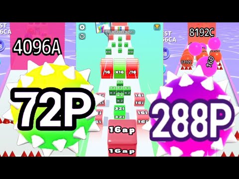 NEW High Score: Bounce Merge 3D 72P | Jelly Run 2048,Jelly Race,Jelly Merge | Ball Run 2048 Infinity