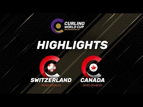 HIGHLIGHTS: Switzerland v Canada - Mixed Doubles - Curling World Cup Grand Final - Beijing, China