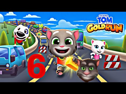 Let's Play Talking Tom Gold Run 6 Android best run
