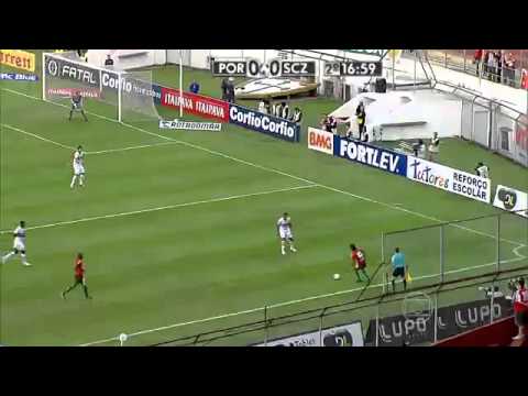 Portuguesa 1 x 1 Santa Cruz. Série B do Brasileirão 2014