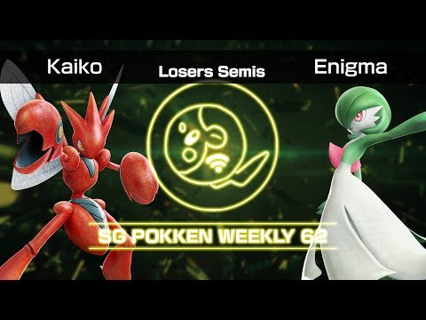 SGPW v. 62 -  Pokkén DX Losers Semis: Kaiko (Scizor, Sceptile) vs. Enigma (Gardevoir)