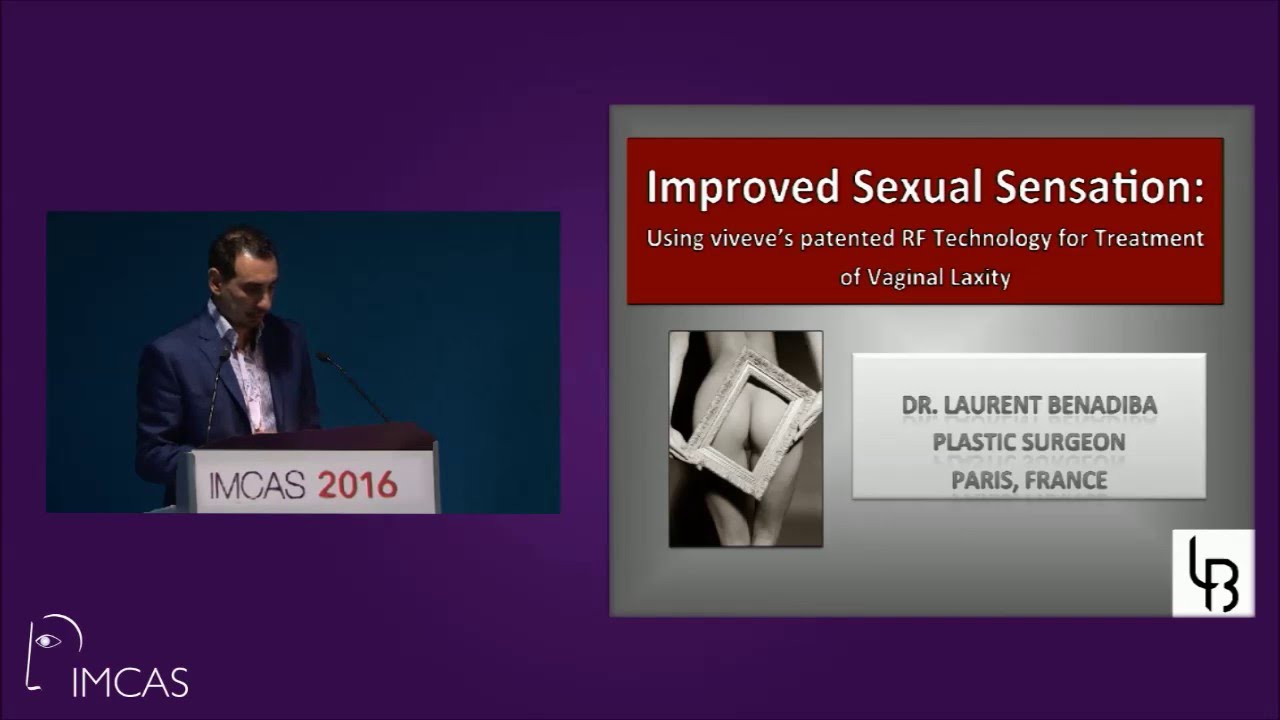 IMCAS - Dr Benadiba - Improved sexual sensation 