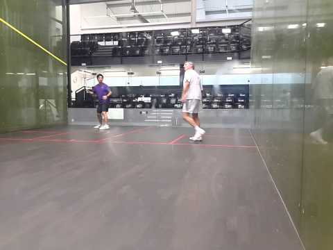 Squash v Danny Lee at St Georges Hill LTC.