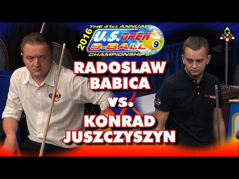 KONRAD JUSZCZYSZYN vs RADOSLAW BABICA - 2016 US Open 9-Ball Championship