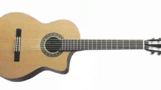 Video thumbnail for Washburn C64SCE Classical Guitar by marolanca