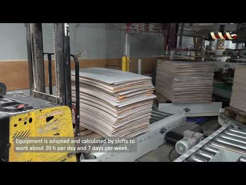 "VMG Technics" Three Saw machine