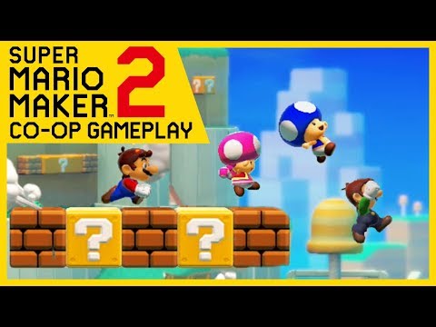 Super Mario Maker 2 - Online Multiplayer Co-op #89
