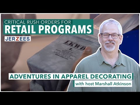 S1E2: Quick-Turn Production for Retail | Adventures In Apparel Decorating