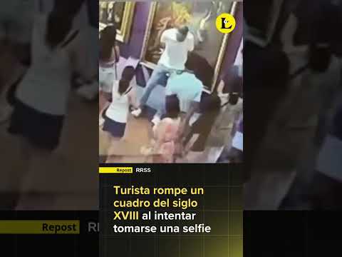 Los Uffizi limitarán el uso de móviles para memes y selfis después de que un turista rompiera un cuadro al hacerse una foto