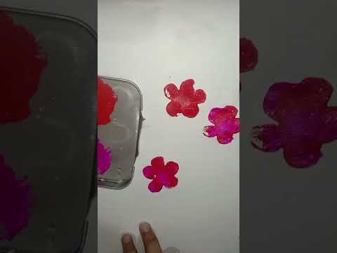 challenge make flower stemp or punishment 😊