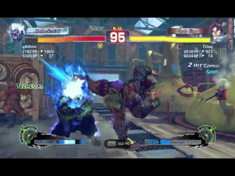 SSFIV AE: g0dhim (ONI) vs Teleq  (T HAWK)