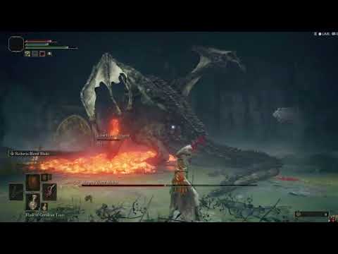How To Defeat Magma Wyrm Makar At Low Level In Elden Ring - Recusant Finger Rush (lvl 9!)