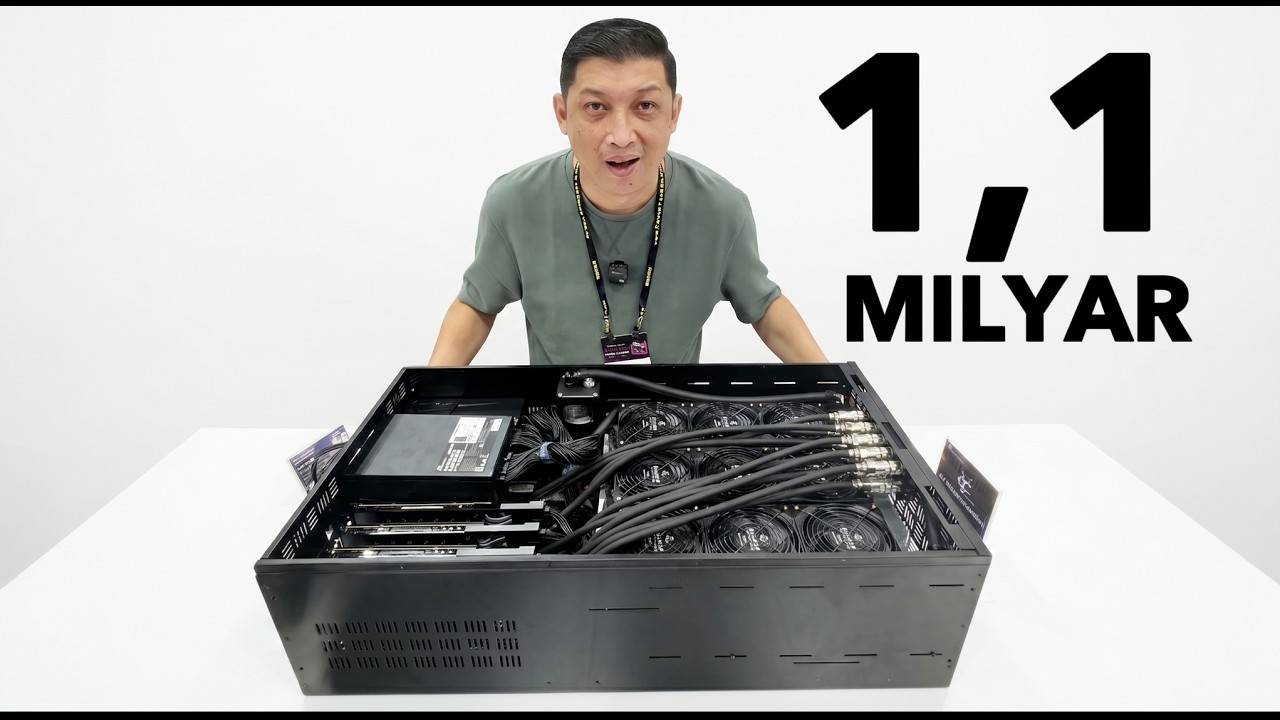 Ngeri.. VRAM GPU nya 384 GB komputer ini