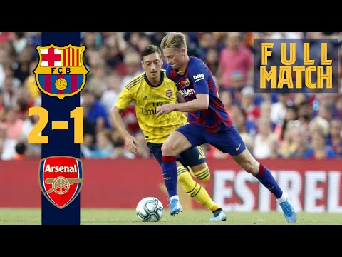 FULL MATCH: Barça 2 - 1 Arsenal (2019) New faces shine in the Joan Gamper Trophy!