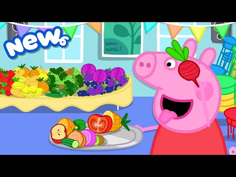 Peppa Pig Tales 2025 🌈 Super RAINBOW Buffet 🍓 BRAND NEW Peppa Pig Episodes