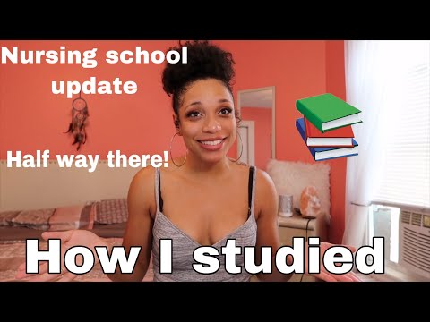 ABSN Update| Half Way Through Program| How I’ve Been Studying For Nursing School | Northeastern