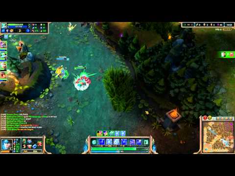 Full armor taric winning 4 vs 1 (killing 2)