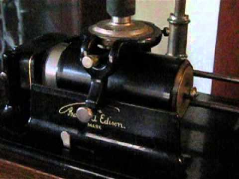 Edison 2 minute wax cylinder #9687 "At the Village Post Office"