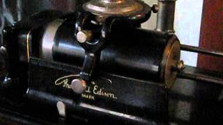 Edison 2 minute wax cylinder #9687 