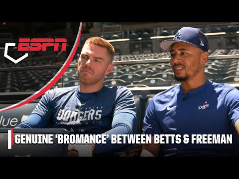 Freddie Freeman & Mookie Betts 暢談道奇隊的友情成長路 | MLB on ESPN (Freddie Freeman & Mookie Betts describe growing friendship on Dodgers | MLB on ESPN)