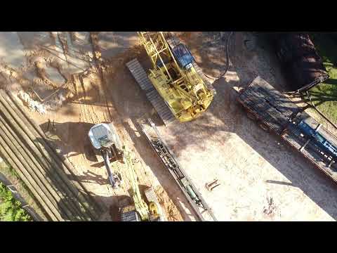 7.6.22 Piling Drone Footage