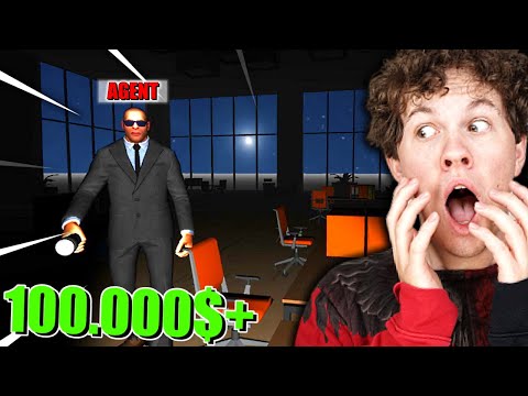 JEG BRØD IND PÅ ET TOP HEMMELIGT KONTOR!! (100.000$+ VÆRDI!) - Dansk Thief Simulator