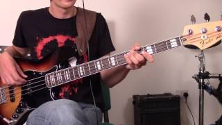 She makes my nose bleed - Mansun - Bass cover