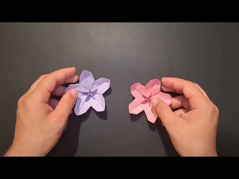 Origami Cherry Blossom | Elegant Paper Flower DIY 🌸