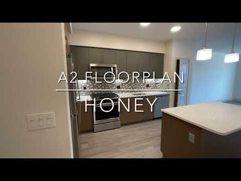 A2 Floor Plan Honey at Vita Apartment Homes in Orange, CA - Fairfield