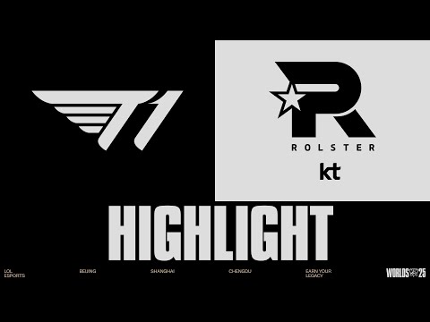 HIGHLIGHTS | T1 vs KT | CKTG 2025 - Chung Kết