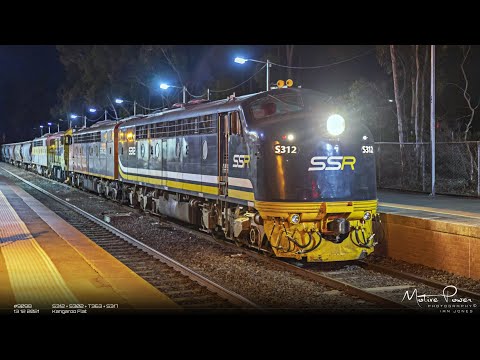 2021 12 13 - SSR Loaded Grain Train - #9098 - S312 + S302 + T363 + S317