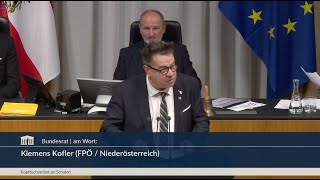 Klemens Kofler - Schulunterrichtsgesetz, Pflichtschulerhaltungs-Grundsatzgesetz - 18.12.2025