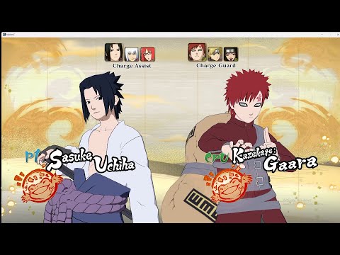 SASUKE UCHIHA vs KAZEKAGE GAARA