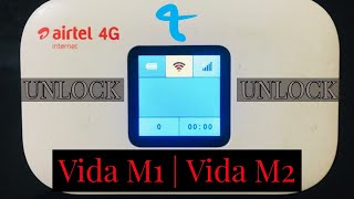 Airtel Vida M1 and Vida M2 Mifi Unlocked 100% working