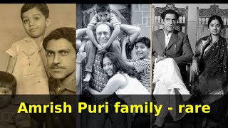 Rare old pictures of actor Amrish Puri | Amrish Puri family| Kids and Grandkids