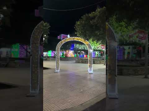 Parque principal - San Martín Cesar ✍️ Adornos Navideños 🎄