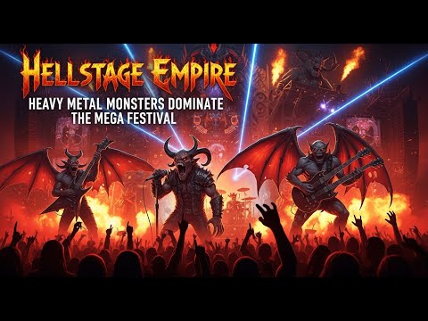 Best Music Heavymetal 🎸 Hellstage Empire 🔥 Heavy Metal Monsters Dominate The Mega Festival