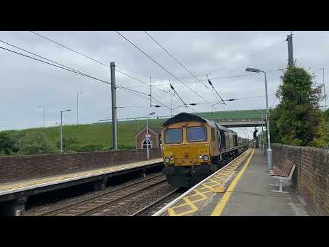 12 Tone + Thrash from GBRf Class 66719 'METRO-LAND' at Stowmarket